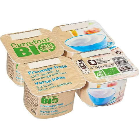 3 2% FAT FRESH CHEESE ORG YOGURT 100G (#113720)