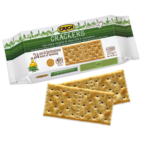 EXTRA VIRGIN OIL & ROSEMARY CRACKERS 200G (#64752)