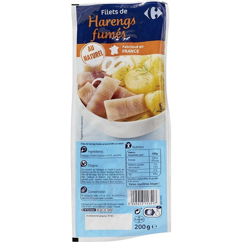 SMOKED HERRING NATURAL FISH 200G (#116011)