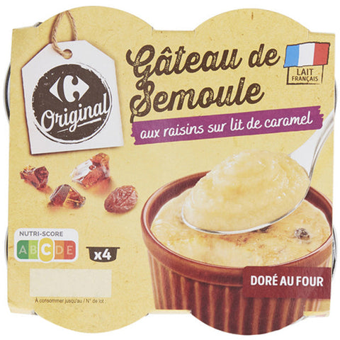 DESSERT SEMOLINA RAISIN 100G (#114576)