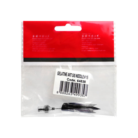 GELATIN ART STAINLESS STEEL NEEDLE #15 (#64838)