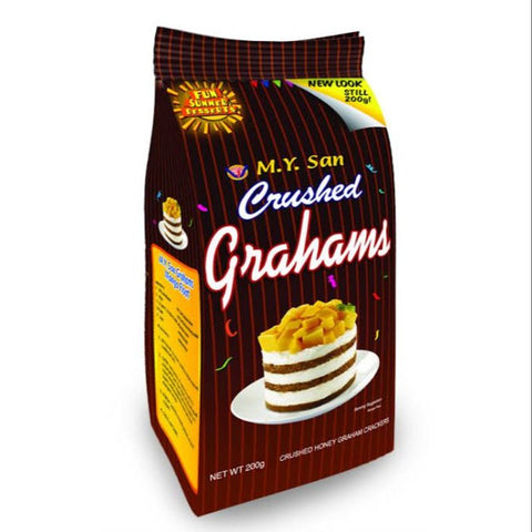 CRUSHED HONEY GRAHAM CRACKER 200G (#64854)