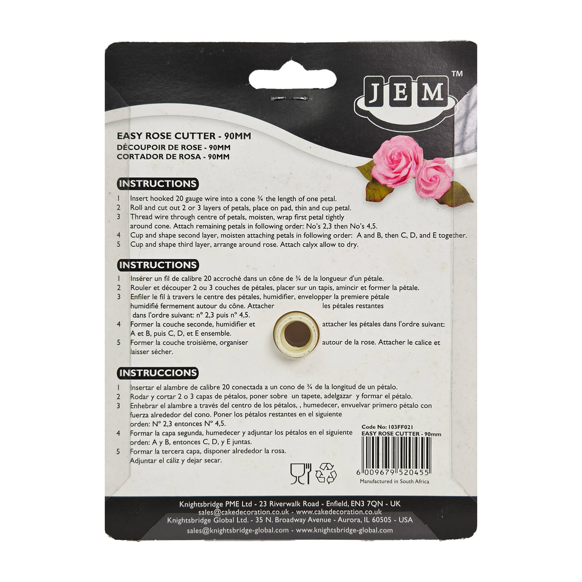 EASY ROSE CUTTER 90 MM (