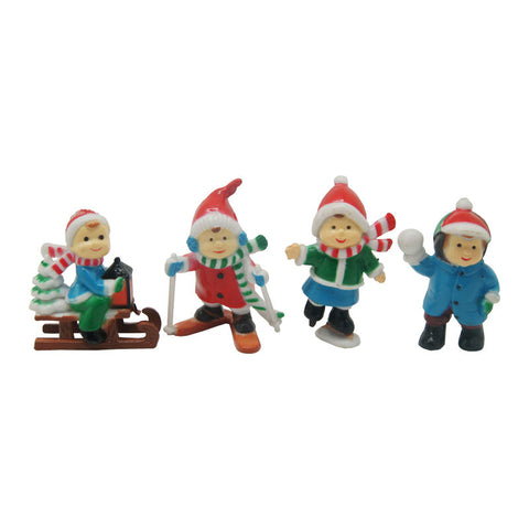 CHRISTMAS CHILD C021 4PCS (#64963)