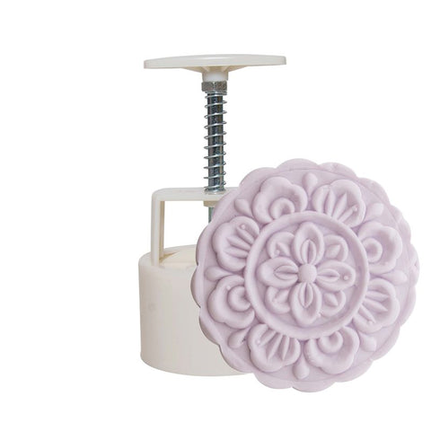 MOONCAKE MOULD PLASTIC ROUND (#64982)