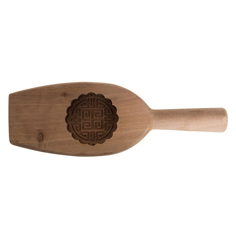 MOONCAKE MOULD WOODEN ROUND (#64983)