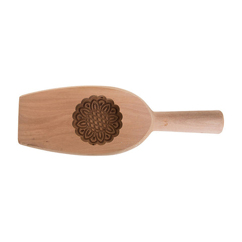 MOONCAKE MOULD WOODEN ROUND (#64984)