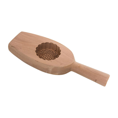 MOONCAKE MOULD WOODEN ROUND (#64984)