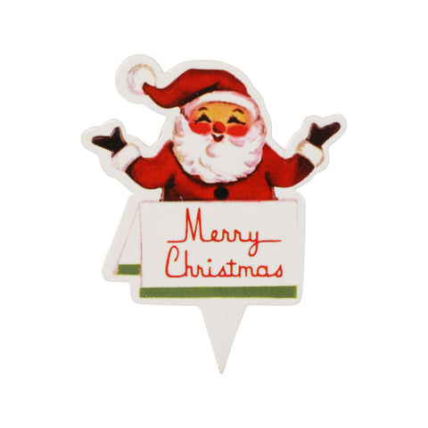 SANTA DECO CARD J011 (#65002)