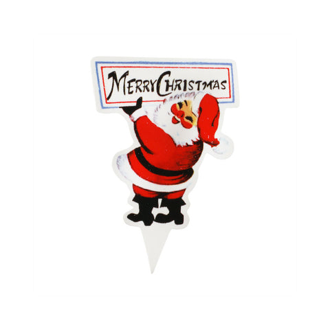 SANTA DECO CARD J012 (#65003)