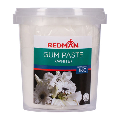 WHITE GUM PASTE 1KG (#65041)