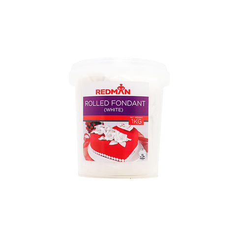 ROLLED FONDANT (WHITE) 1KG (#65044)