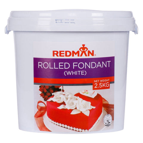 ROLLED FONDANT (WHITE) 2.5KG (#65045)