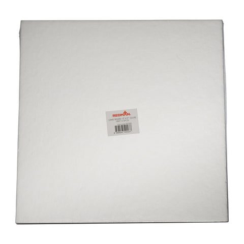 CAKE BOARD 13 INCH SQUARE SILVER  5PCS (#65066)