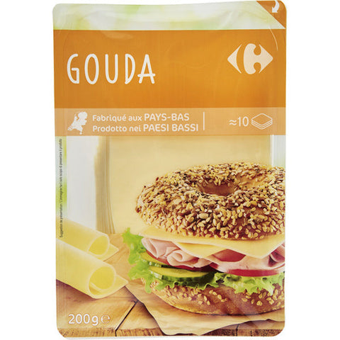SLICED GOUDA CHEESE 200G (#122072)