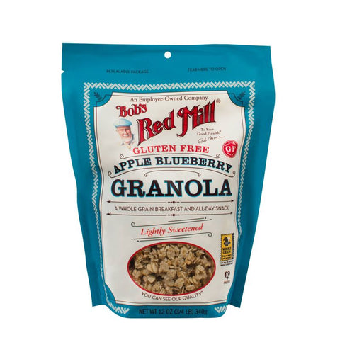 GLUTEN FREE GRANOLA APPLE BLUEBERRY 12OZ (#65172)