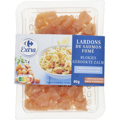 SMOKED SALMON BACON FISH 90G (#116015)