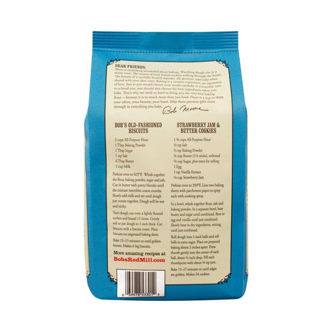 UNBLEACHED ALL PURPOSE FLOUR 5LB (#65219)