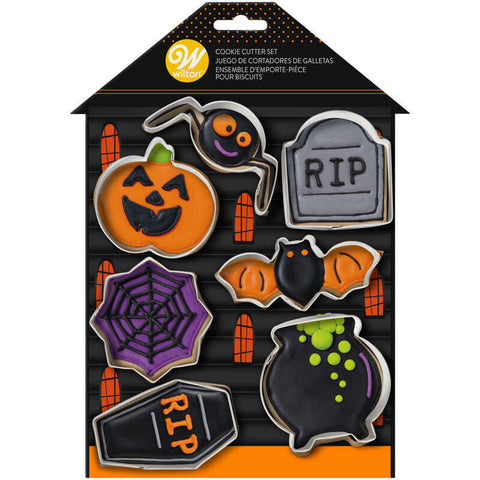 HALLOWEEN HAUNTED HOUSE CUTTER 7PCS (#65248)