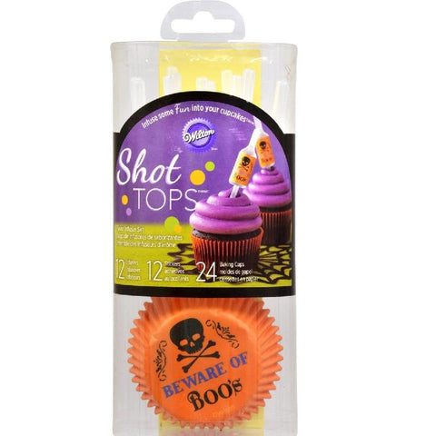 SHOT TOP BOTTLE DECOR KIT 12PCS (#65258)