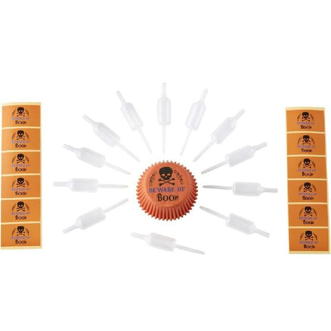 SHOT TOP BOTTLE DECOR KIT 12PCS (#65258)