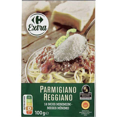 GRATED PDO PARMIGIANO REGGIANO CHEESE 100G (#122173)