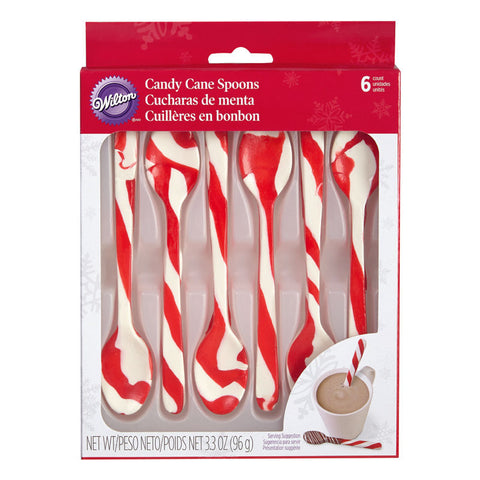 PEPPERMINT CANDY SPOON 6PCS 2104-0039 (#65283)