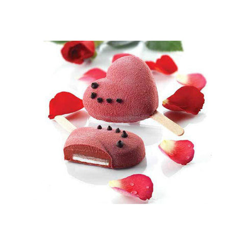 SILICON MOULD HEART SET GEL03 (#65312)