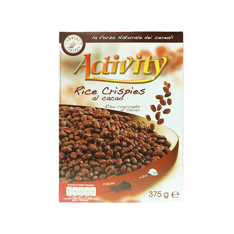 CRISPY RICE COCOA CEREAL 375G (#65342)
