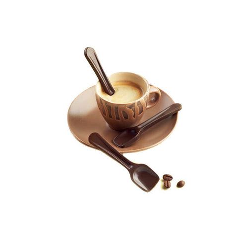 EASY CHOCOLATE SILICON MOULD SCG28 SPOONS (#65425)