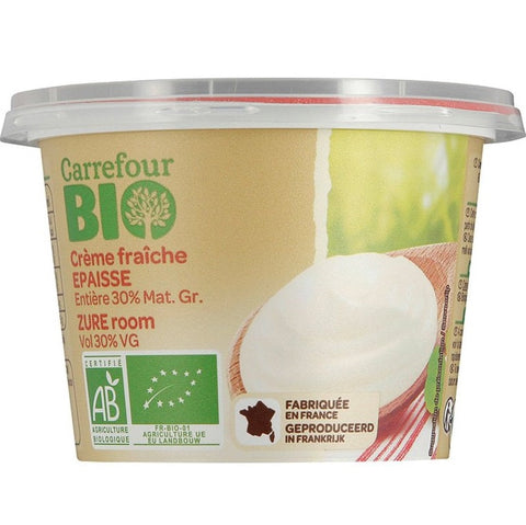 ORG THICK SOUR CREAM 30%FAT 20CL (#116342)