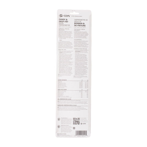 CANDY & DEEP FRY THERMOMETER (RULER) (+40°C+200°C) (#65596)