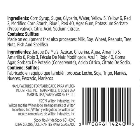 ICING COLOR GEL SET GARDEN 601-4240 (#65598)