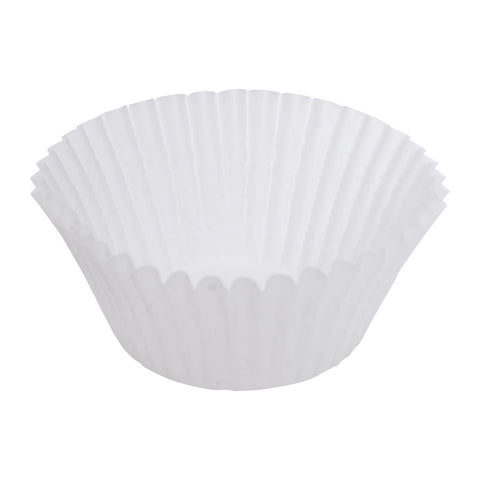 GREASEPROOF BAKING CASE 95MM WHITE 500PCS (#65645)