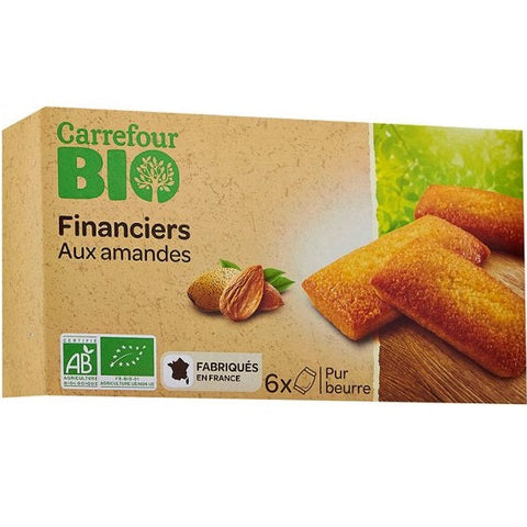 ORGANIC ALMOND FINANCIERS 150G (#116940)