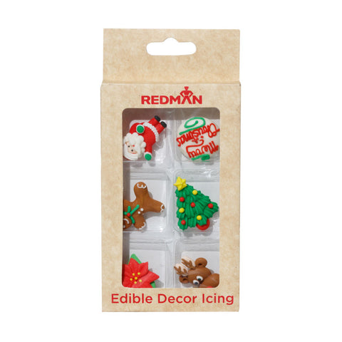 ICING DECOR- CHRISTMAS FLAT 2 (#65839)