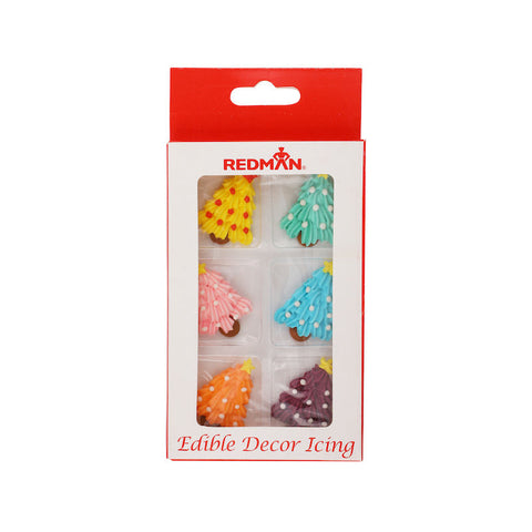 ICING DECOR- CHRISTMAS TREES (#65840)