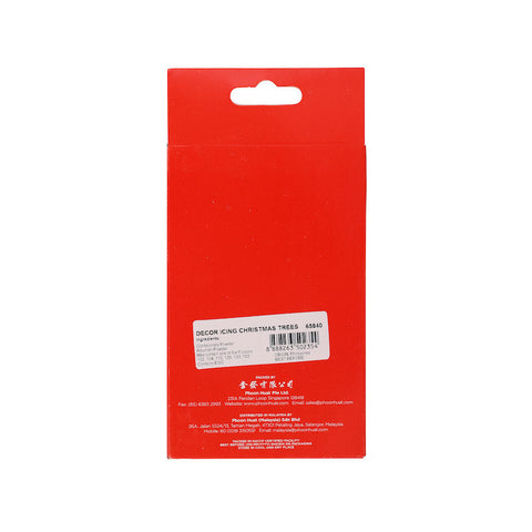 ICING DECOR- CHRISTMAS TREES (#65840)