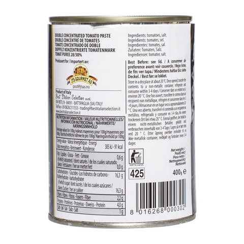TOMATO PASTE 400G (#65853)