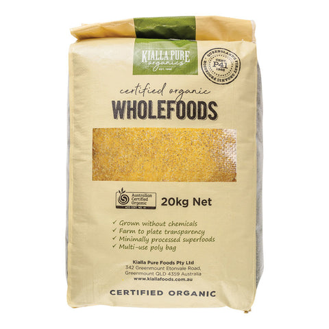 ORGANIC RUSTIC POLENTA (NON-GMO) 20KG (#65868)