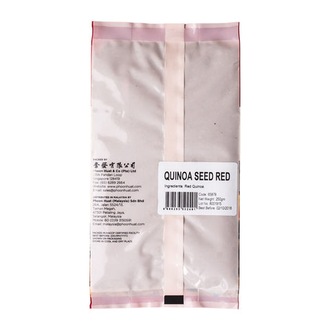 RED QUINOA SEED 250G (#65878)