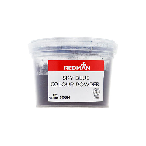 SKY BLUE COLOUR POWDER 50G (#66015)