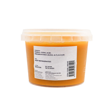 MANGO PUREE UNSWEETENED 500G (#66045)