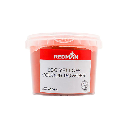 EGG YELLOW COLOUR POWDER 400G (#66049)