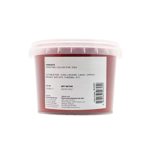 ORANGE RED COLOUR POWDER 400G (#66051)