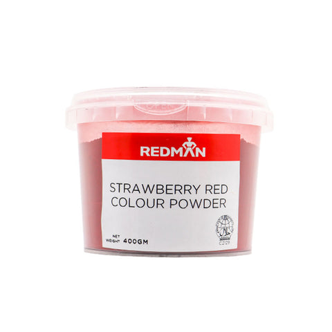 STRAWBERRY RED COLOUR POWDER 400G (#66054)