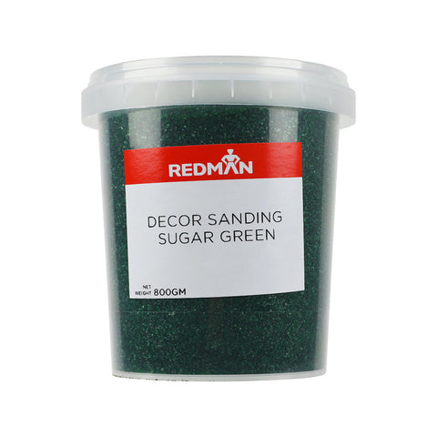 GREEN SANDING SUGAR 800G (#66065)