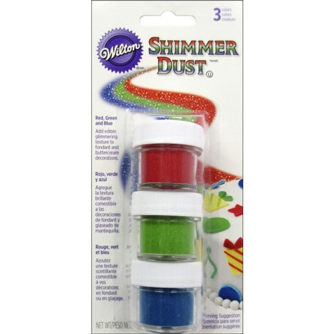 RED/BLUE/GREEN SHIMMER COLOR DUST 703-210 (#66096)