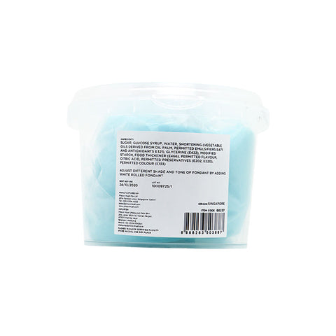 ROLLED FONDANT (BABY BLUE) 500G (#66237)