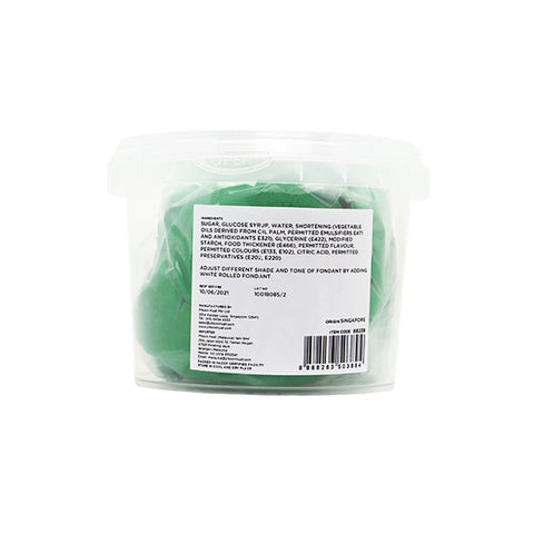 ROLLED FONDANT (GREEN) 500G (#66238)